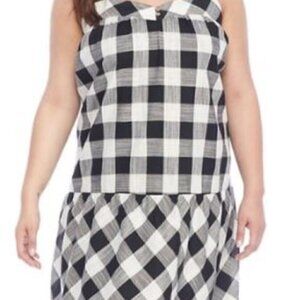 True Craft Buffalo Plaid Check Dress Size OX